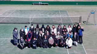 女子ダブルスピンククラス練習会を実施しました。