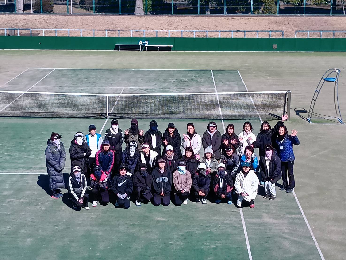 女子ダブルスピンククラス練習会を実施しました。
